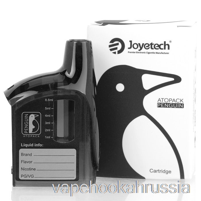 Vape россия Joyetech Atopack Penguin сменный картридж черный - картридж 8,8 мл